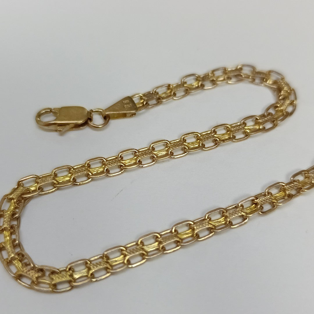 PULSERA ORO 14 K 5.5 GRMS (SEMINUEVO)