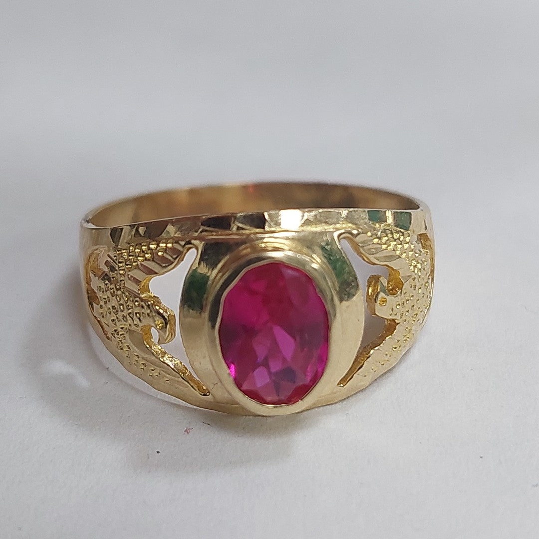 ANILLO ORO 14 K 4.5 GRMS (SEMINUEVO)