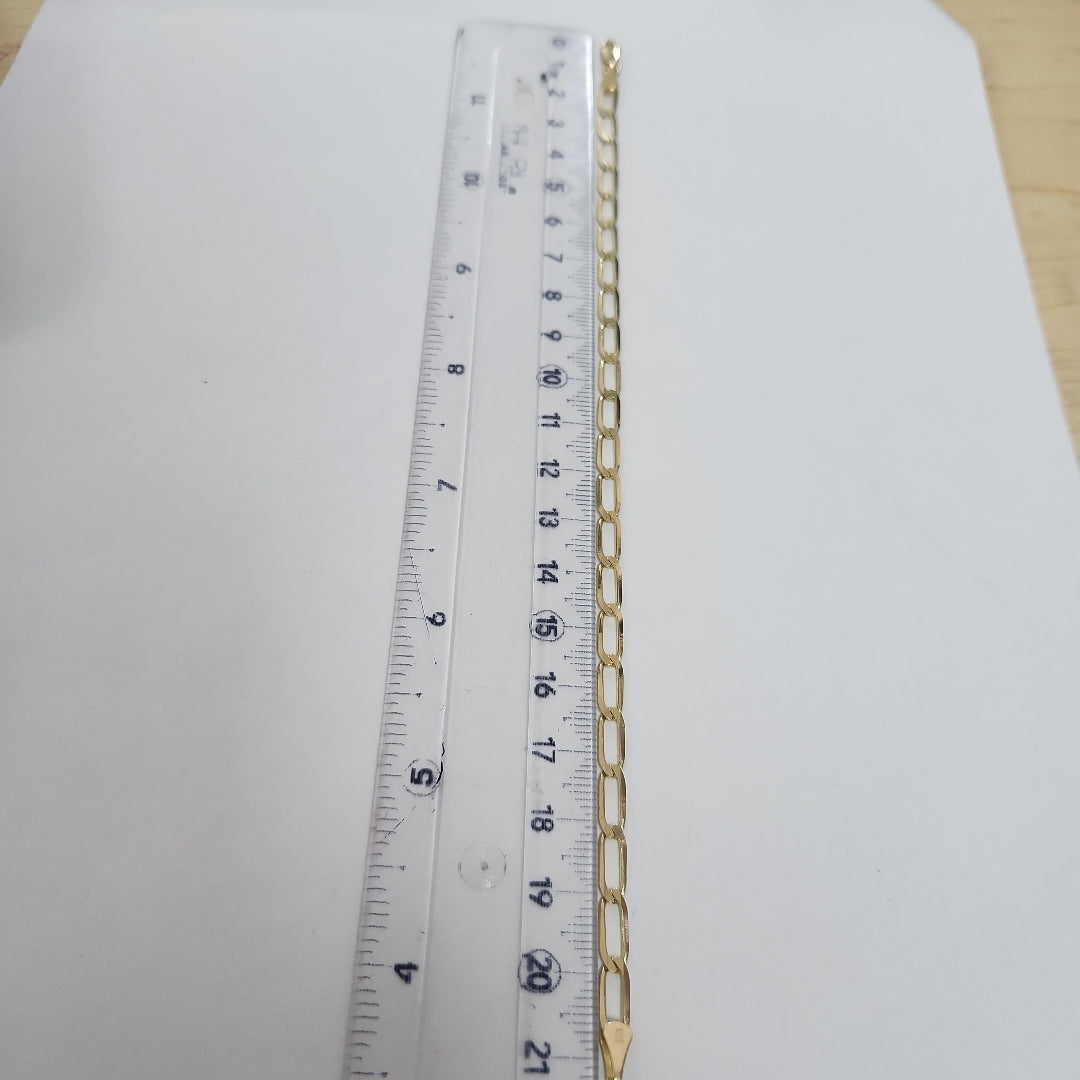 PULSERA ESLABON 14K 21 CM 4.3 GR (NUEVO)