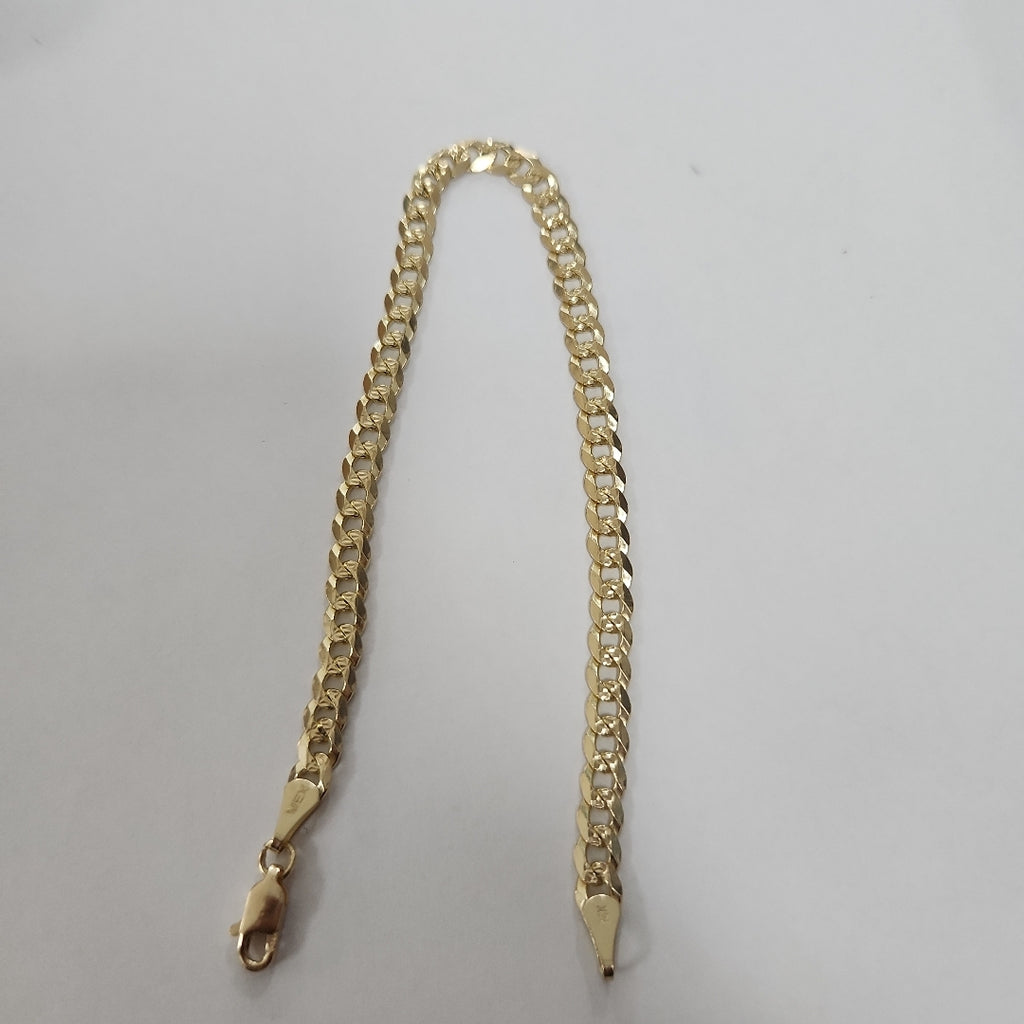 PULSERA BARBADA 14K 21 CM 7.6 GR (NUEVO)