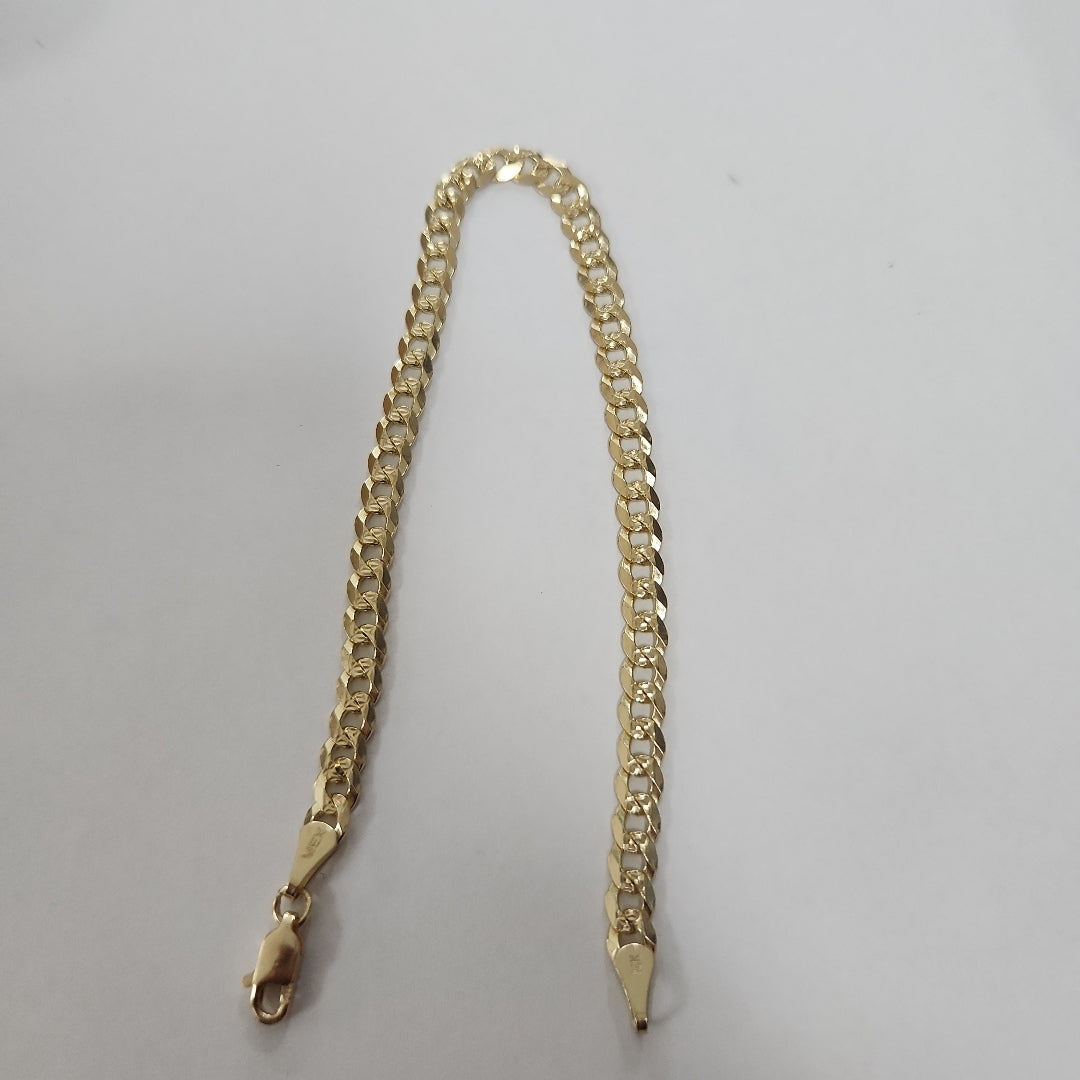 PULSERA BARBADA 14K 21 CM 7.6 GR (NUEVO)