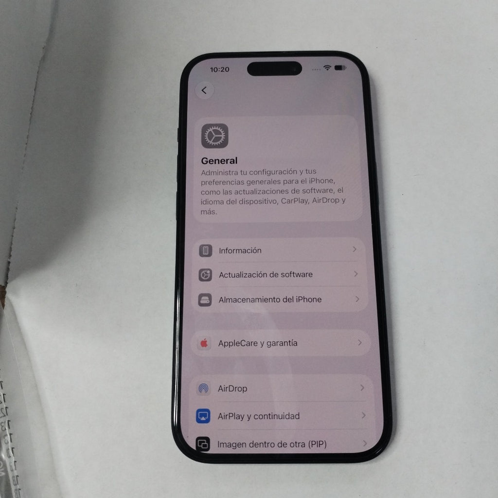 CELULAR APPLE IPHONE 15 A3089 (2023) 256 GB 6 GB RAM (SEMINUEVO)