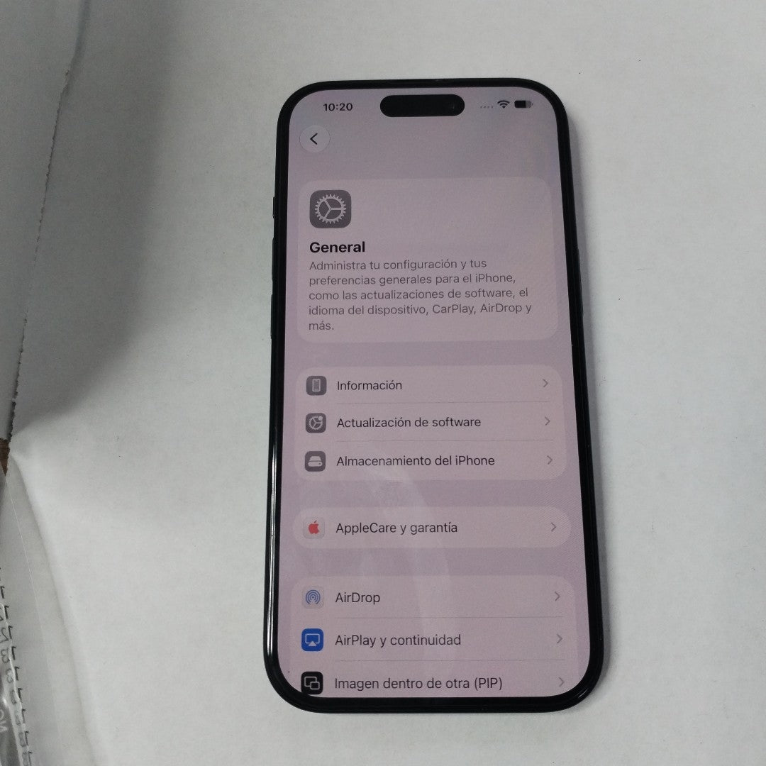 CELULAR APPLE IPHONE 15 A3089 (2023) 256 GB 6 GB RAM (SEMINUEVO)