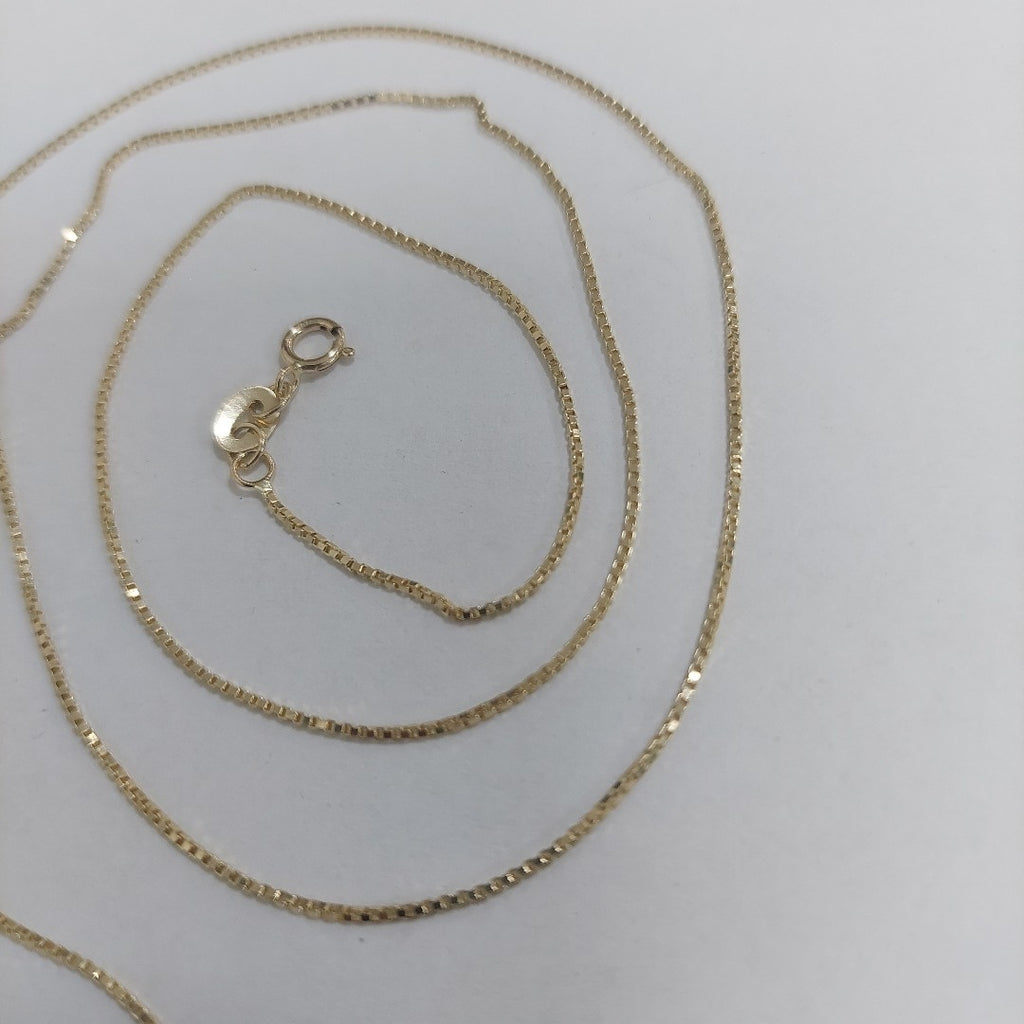 CADENA VENECIANO 14K 55 CM 2.4 GR (NUEVO)