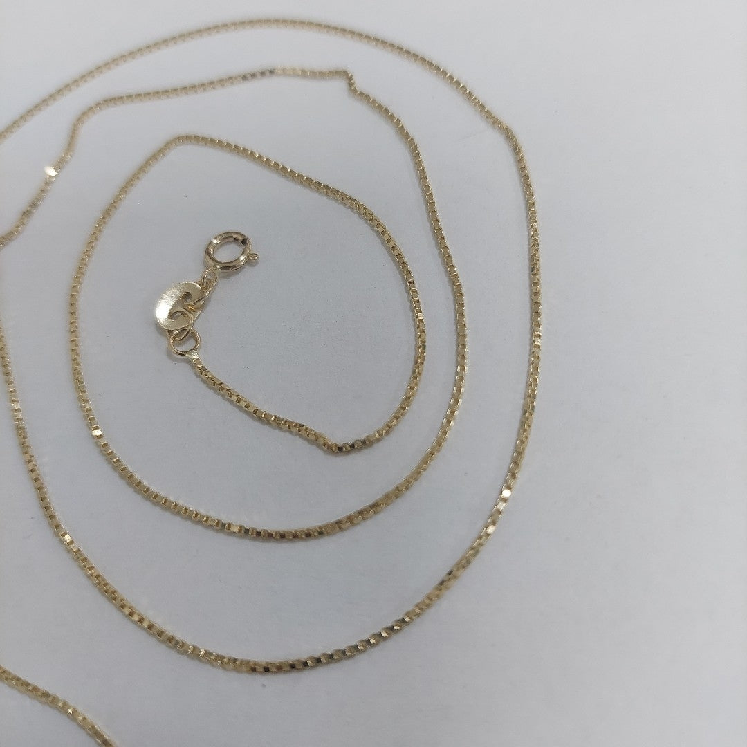 CADENA VENECIANO 14K 55 CM 2.4 GR (NUEVO)