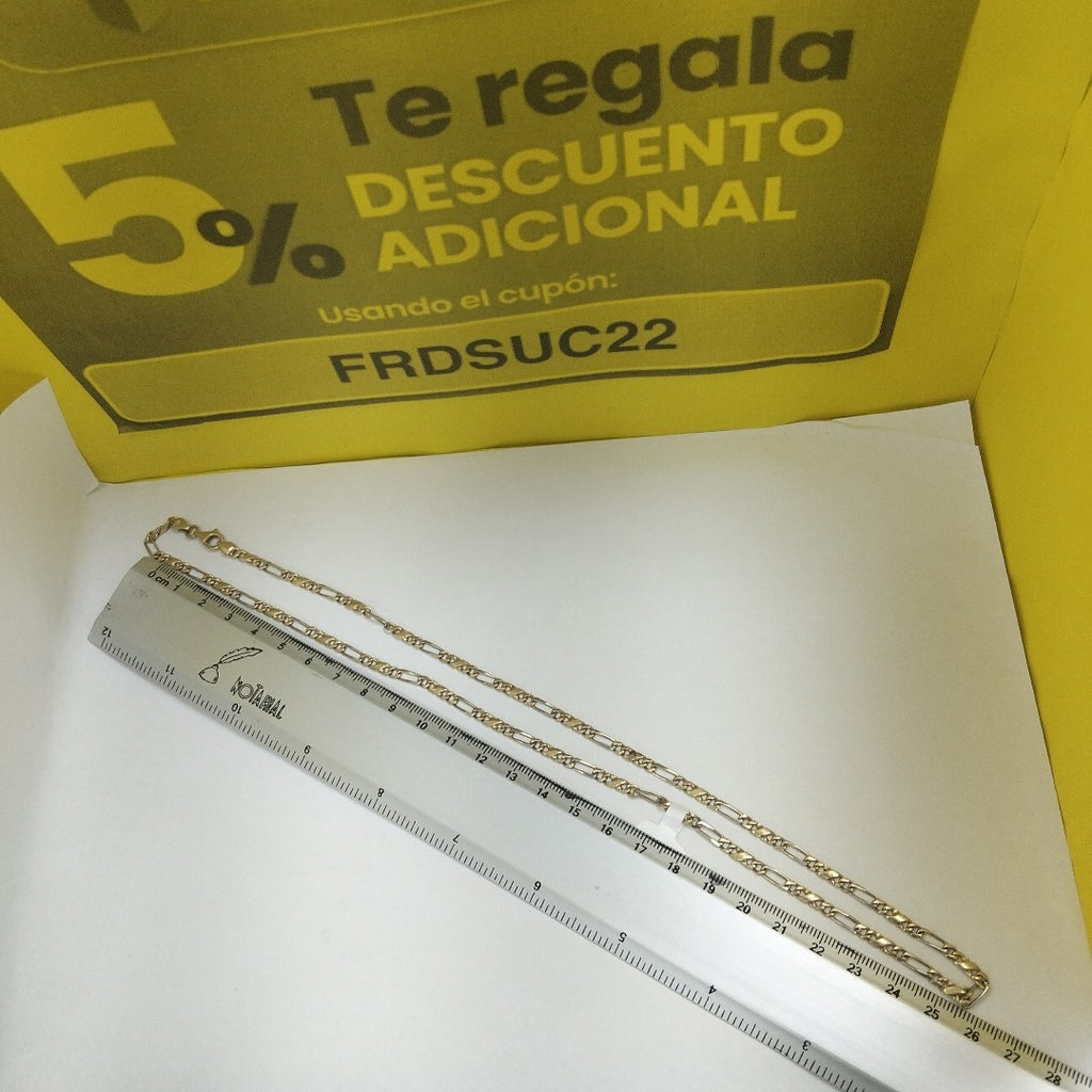CADENA ORO 14 K 15.1 GRMS (SEMINUEVO)