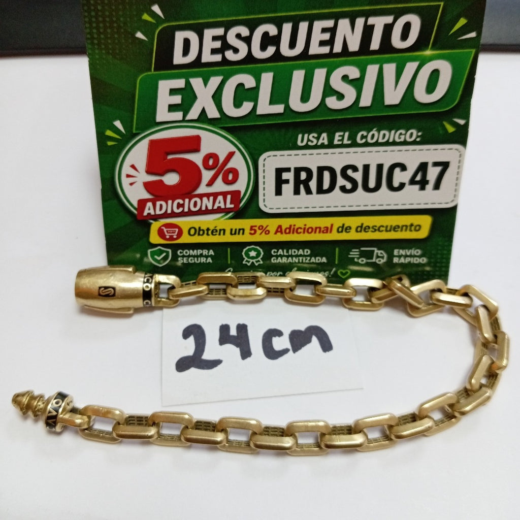 PULSERA ORO 14 K 15.6 GRMS (SEMINUEVO)