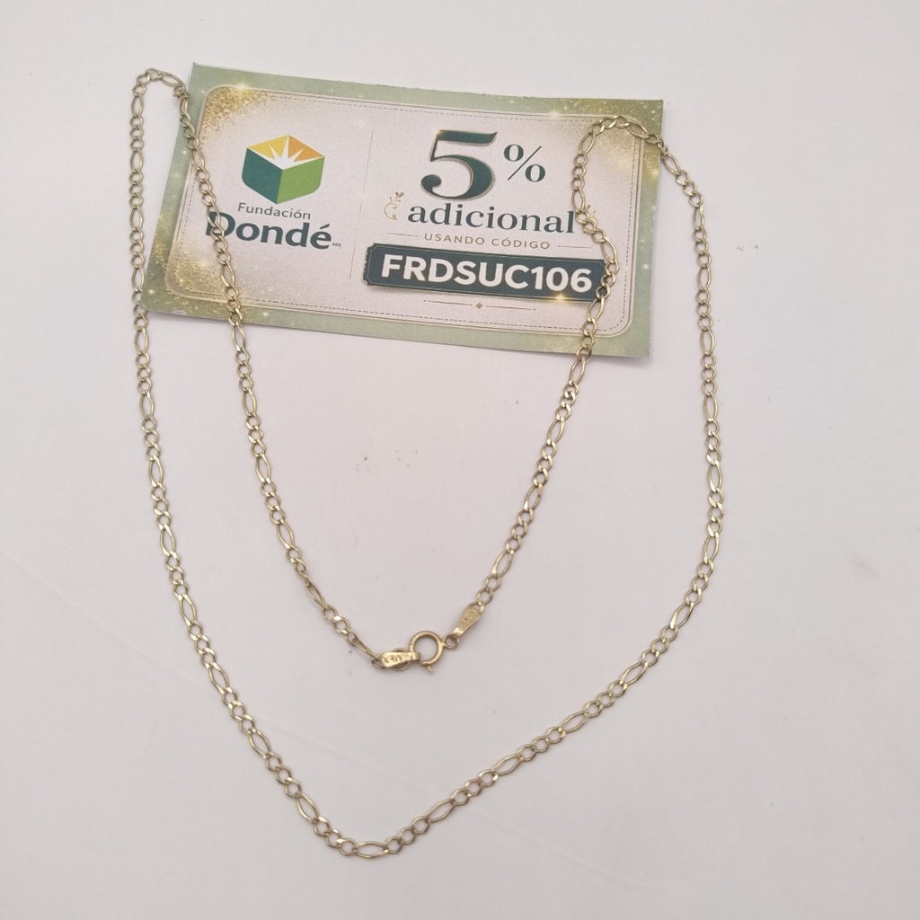 CADENA ORO 10 K 3.2 GRMS (SEMINUEVO)