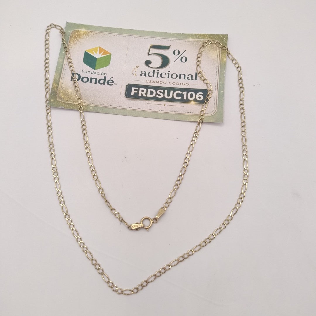 CADENA ORO 10 K 3.2 GRMS (SEMINUEVO)