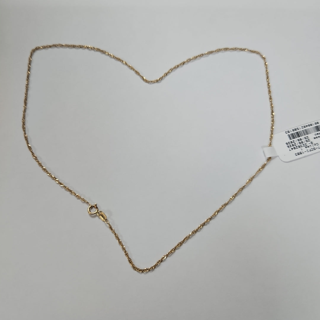 CADENA ORO 10 K 1,50 GRMS (SEMINUEVO)