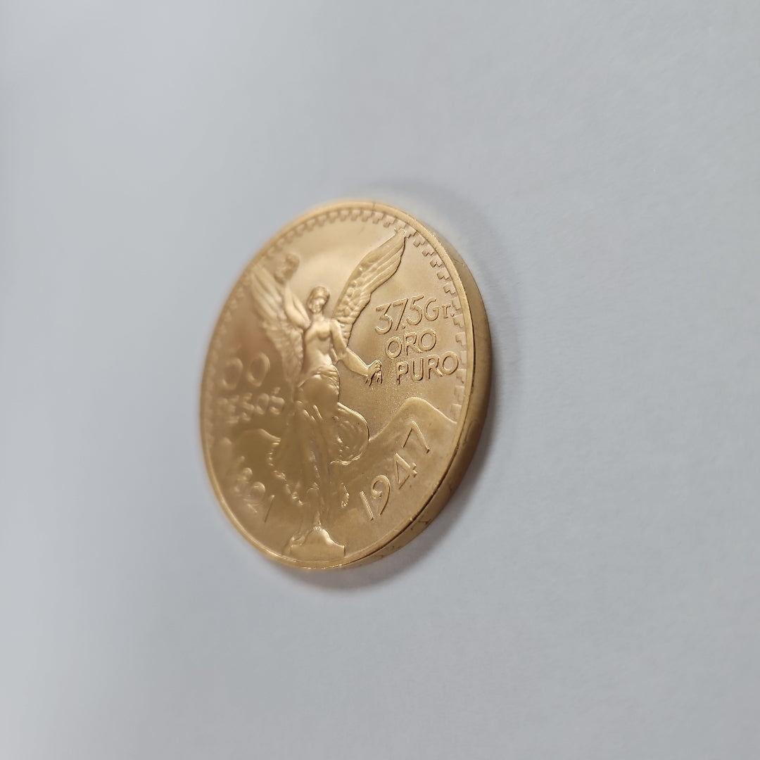 K1 41,67 GRMS 21 K IDENTIFICACIÓN MONEDA NOMINATIVA MONEDAS PESOS 50 PESOS (SEMINUEVO)