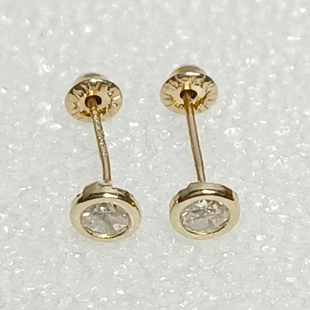BROQUELES BROQUEL C CIRCONIA 14K 0.1501 GR (NUEVO)