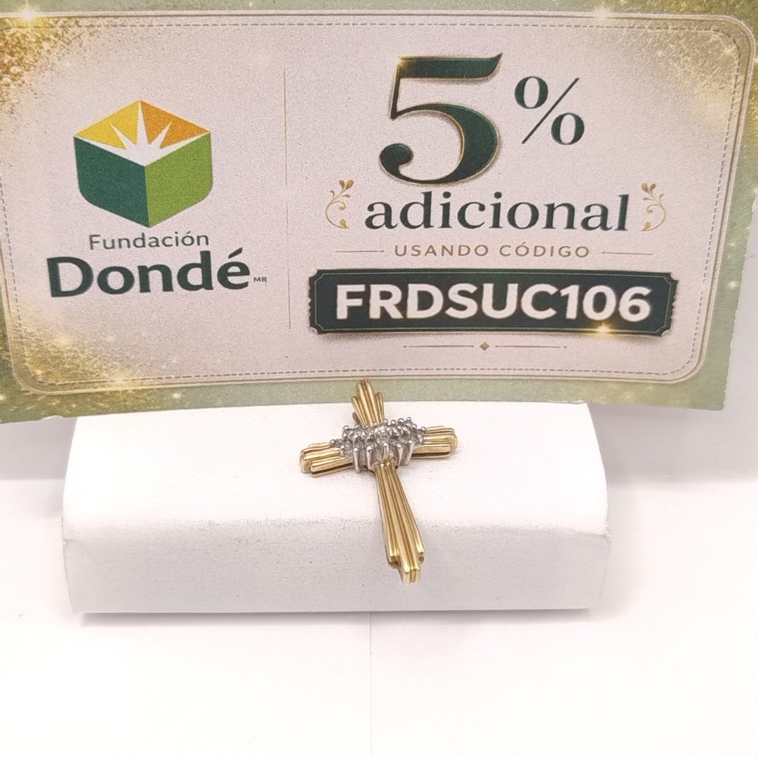 CRUZ ORO 10 K 2.1 GRMS (SEMINUEVO)