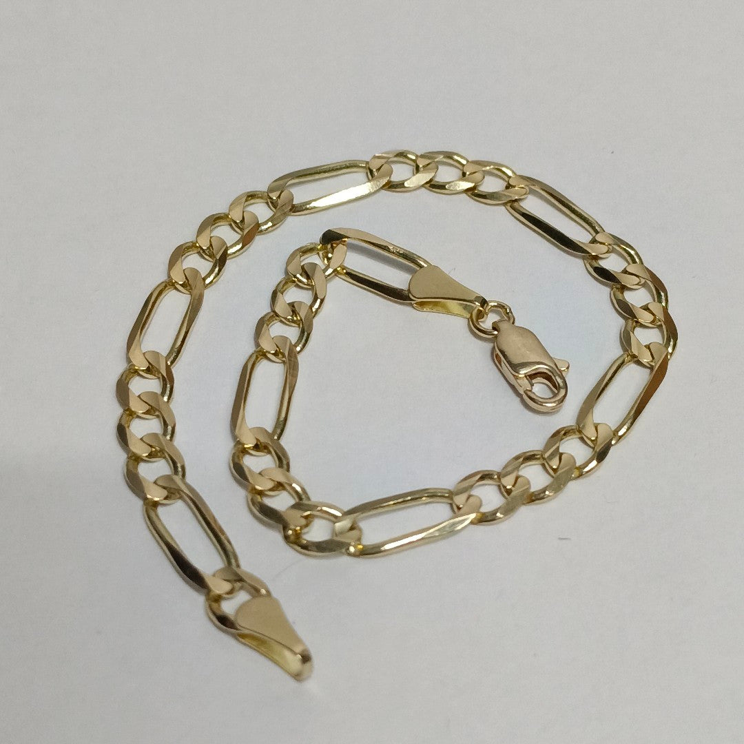 PULSERA 3X1 14K 21 CM 6.5 GR (NUEVO)