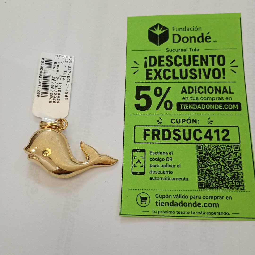 DIJE ORO 14 K 3.7 GRMS (SEMINUEVO)