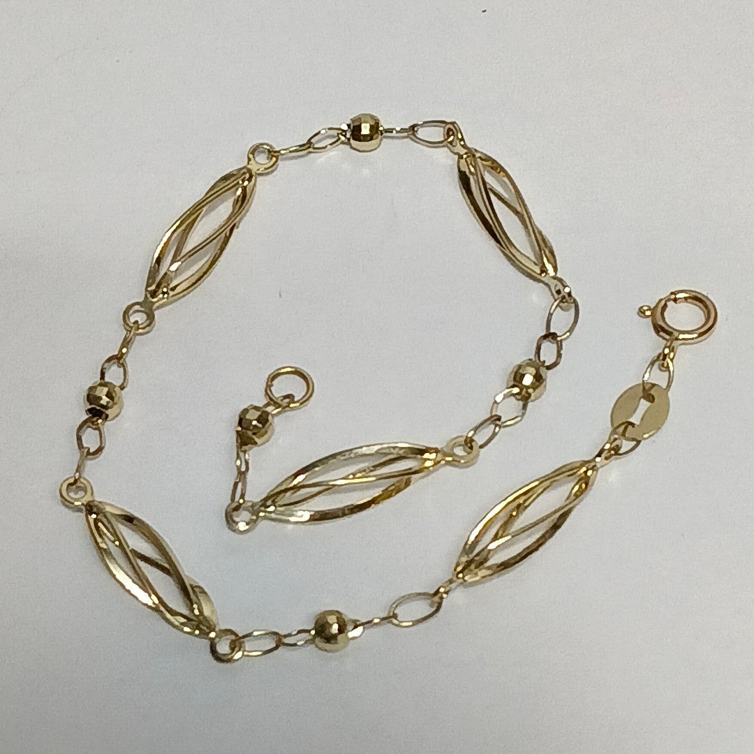 PULSERA ESPECIAL 14K 18 CM 2.1 GR (NUEVO)