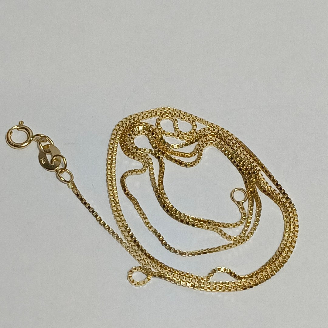 CADENA VENECIANO 14K 60 CM 2.6 GR (NUEVO)