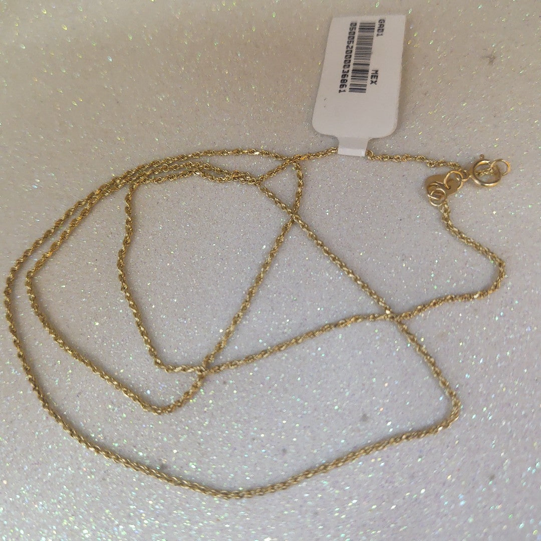 CADENA TORZAL 14K 55 CM 3 GR (NUEVO)