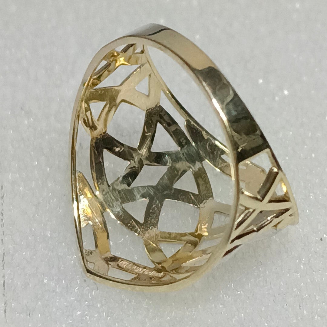ANILLOS CON ESTRELLA CELTA 14K TALLA 7.5 2.3 GR (NUEVO)