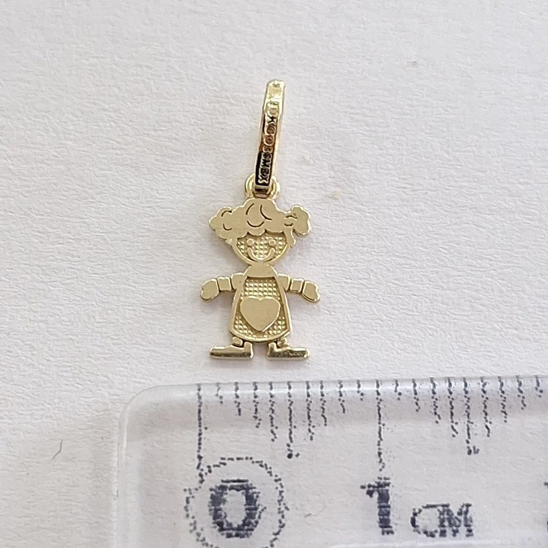 DIJE NIÑA 10K 0.3 GR (NUEVO)