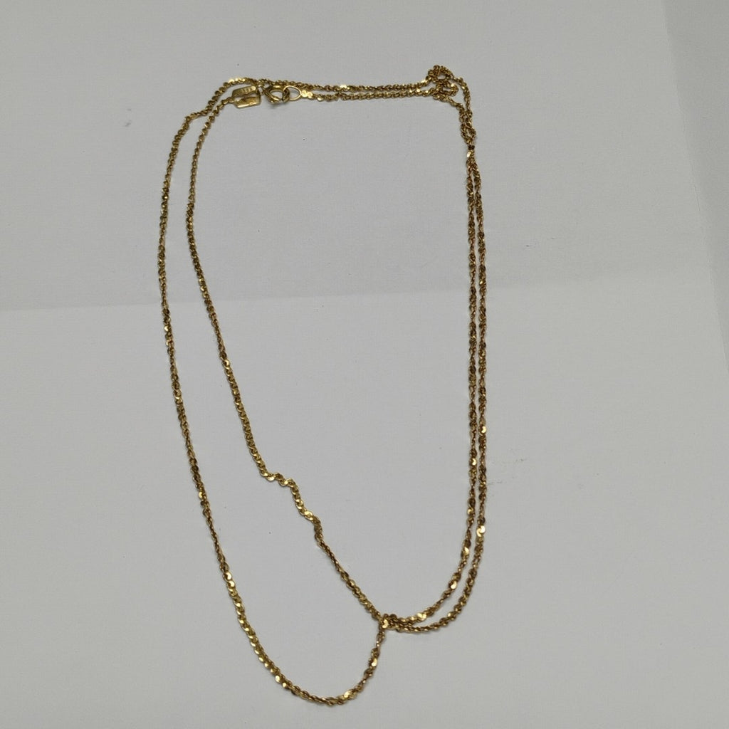 CADENA ORO 14 K 2,70 GRMS (SEMINUEVO)