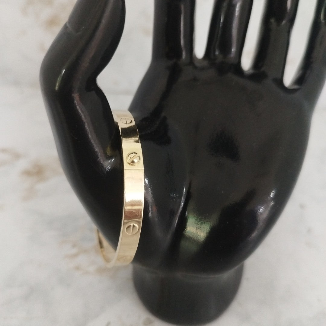 BRAZALETE ORO 14 K 6.7 GRMS (SEMINUEVO)