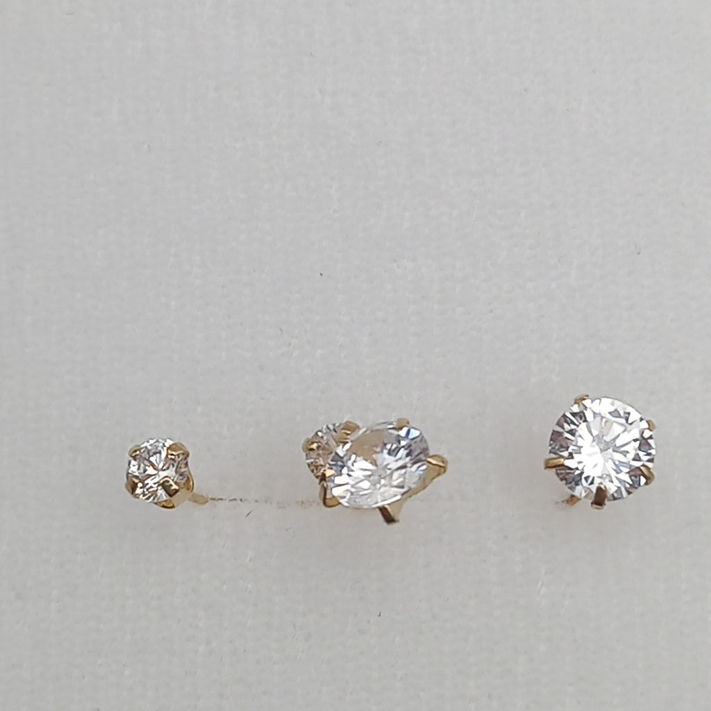 ARETES PAR ORO 10 K 0.7 GRMS (SEMINUEVO)