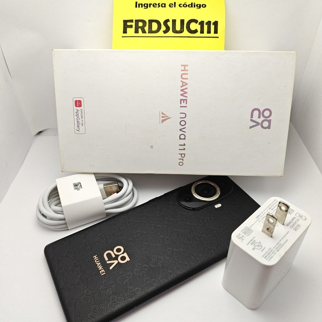 CELULAR HUAWEI NOVA 11 PRO GOA-LX9 (2023) 256 GB 8 GB RAM (SEMINUEVO)