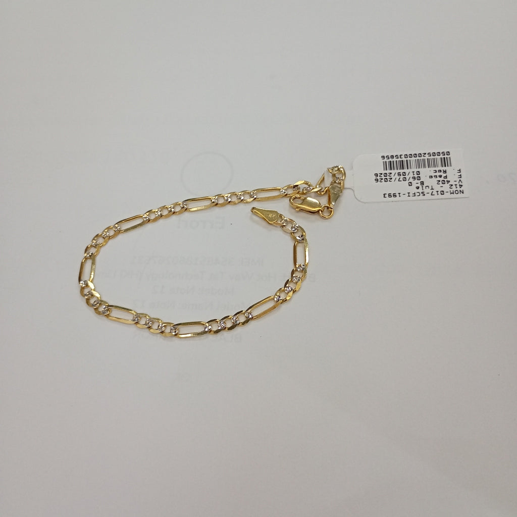 PULSERA 3X1 14K 21 CM 4.5 GR (NUEVO)