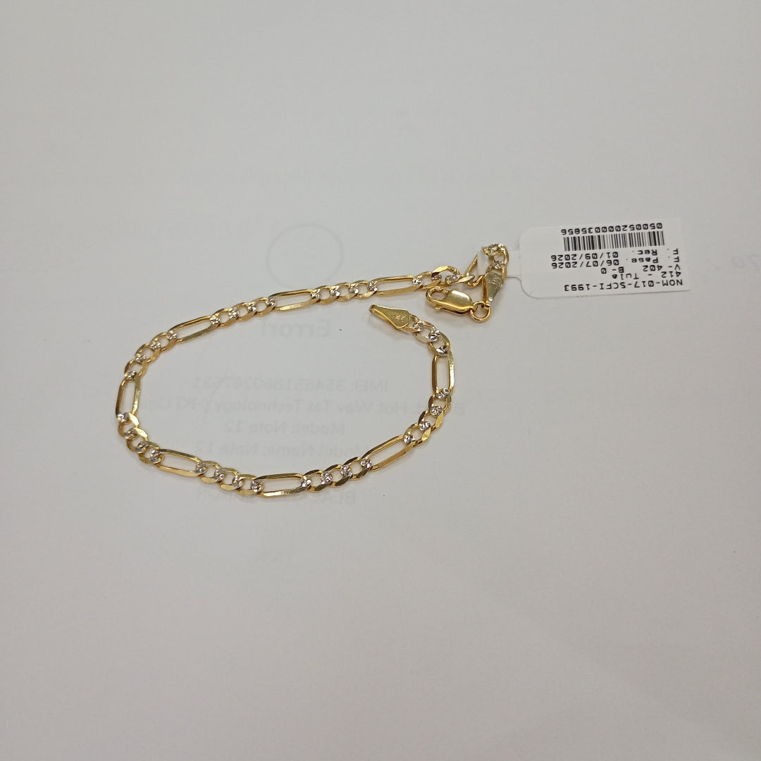 PULSERA 3X1 14K 21 CM 4.5 GR (NUEVO)