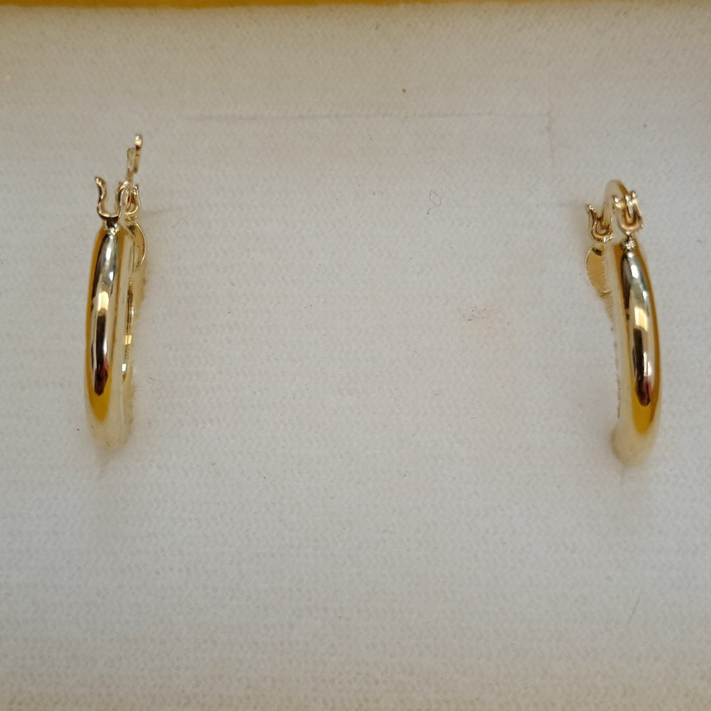 ARETES ARRACADAS 14K 1.6 GR (NUEVO)
