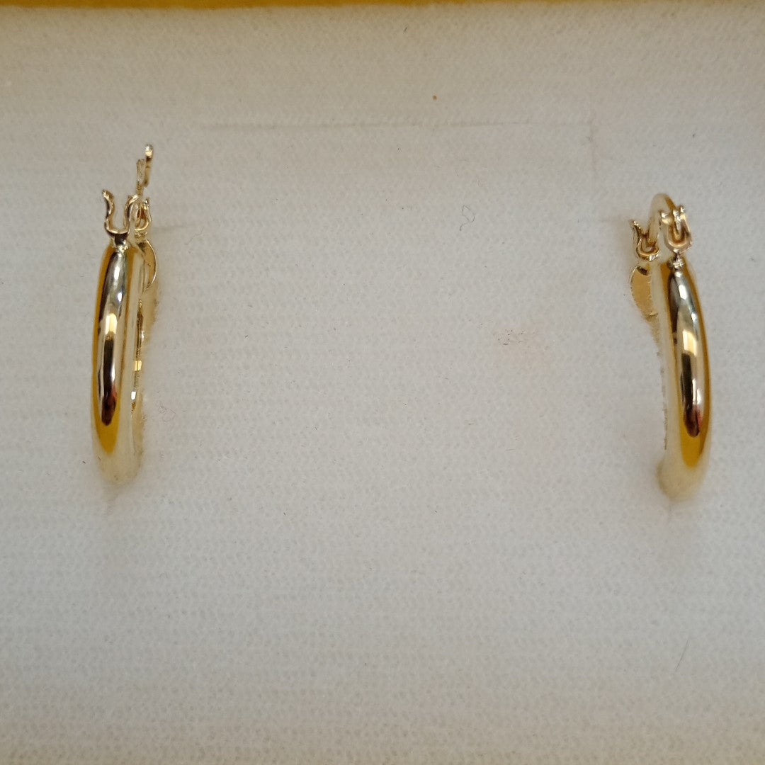 ARETES ARRACADAS 14K 1.6 GR (NUEVO)