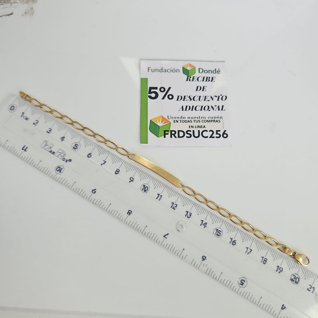 ESCLAVA ORO 14 K 8,40 GRMS (SEMINUEVO)