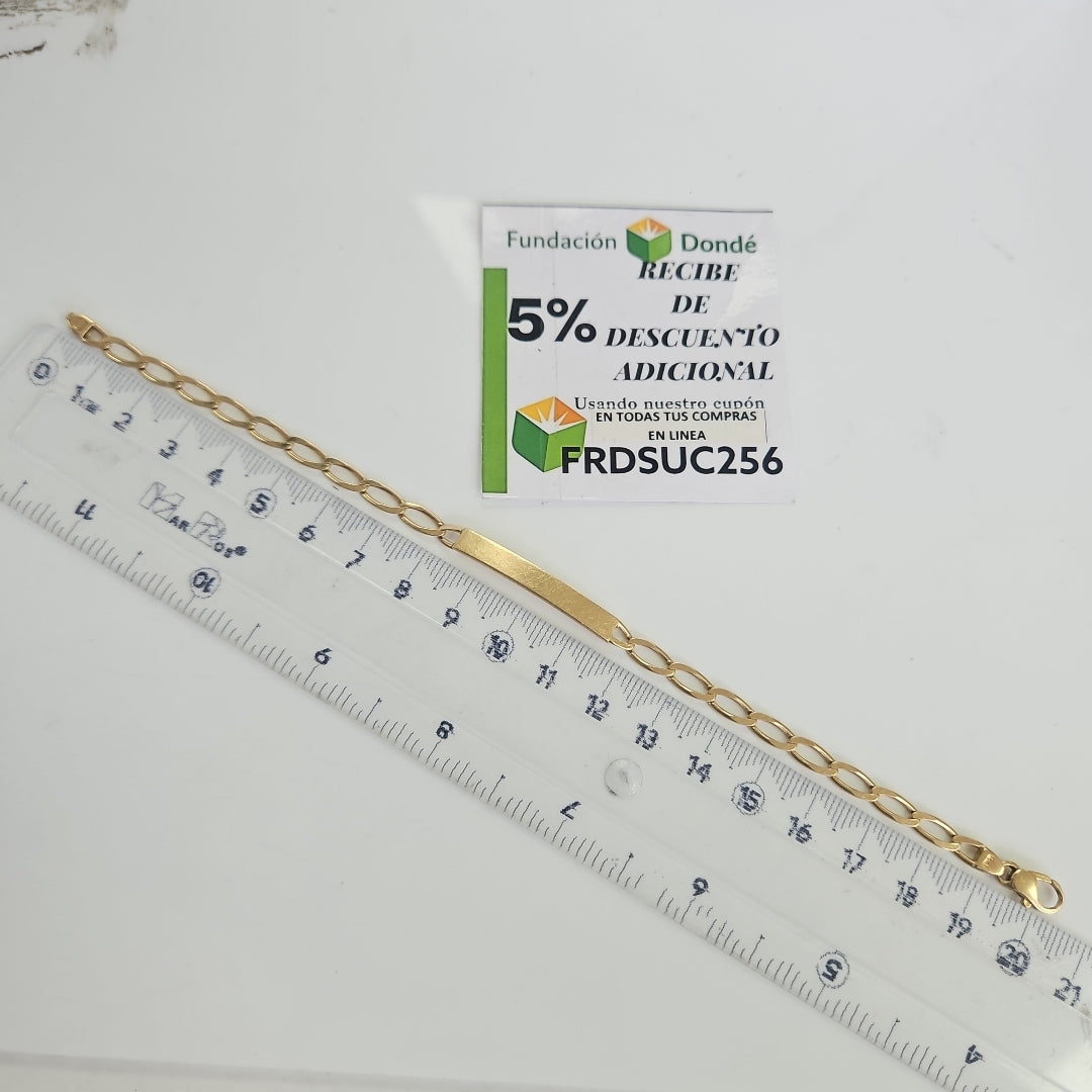ESCLAVA ORO 14 K 8,40 GRMS (SEMINUEVO)
