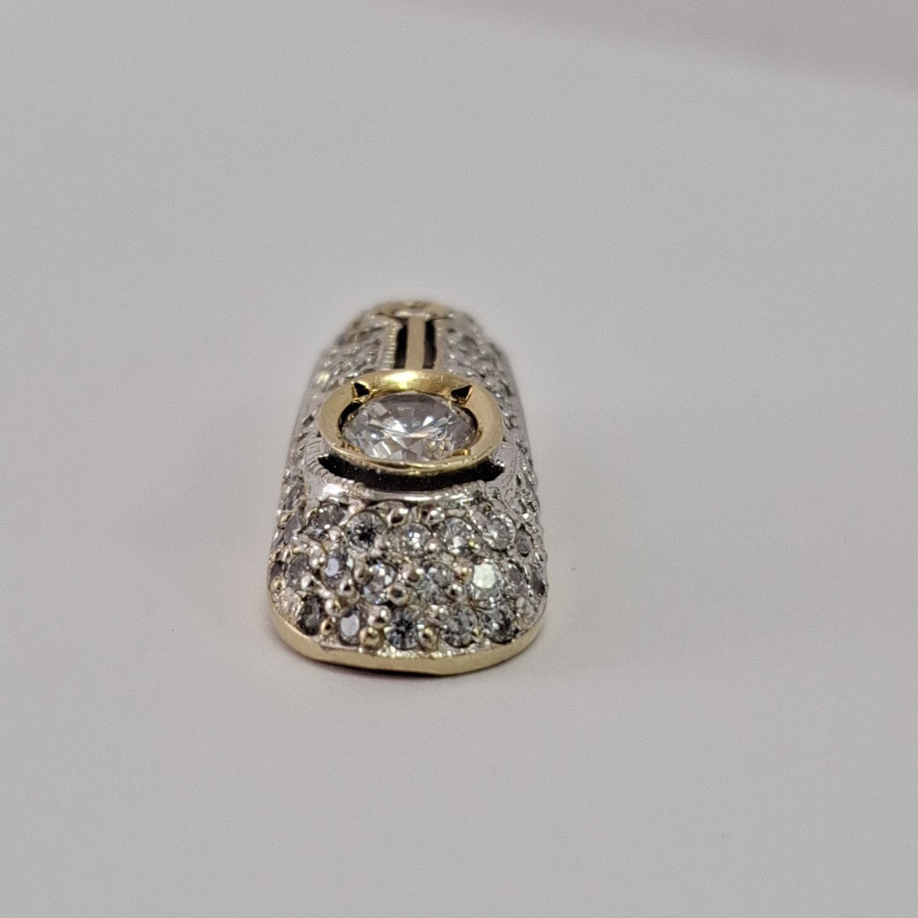 DIJE ORO,ORO BLANCO 14 K 2,50 GRMS (SEMINUEVO)