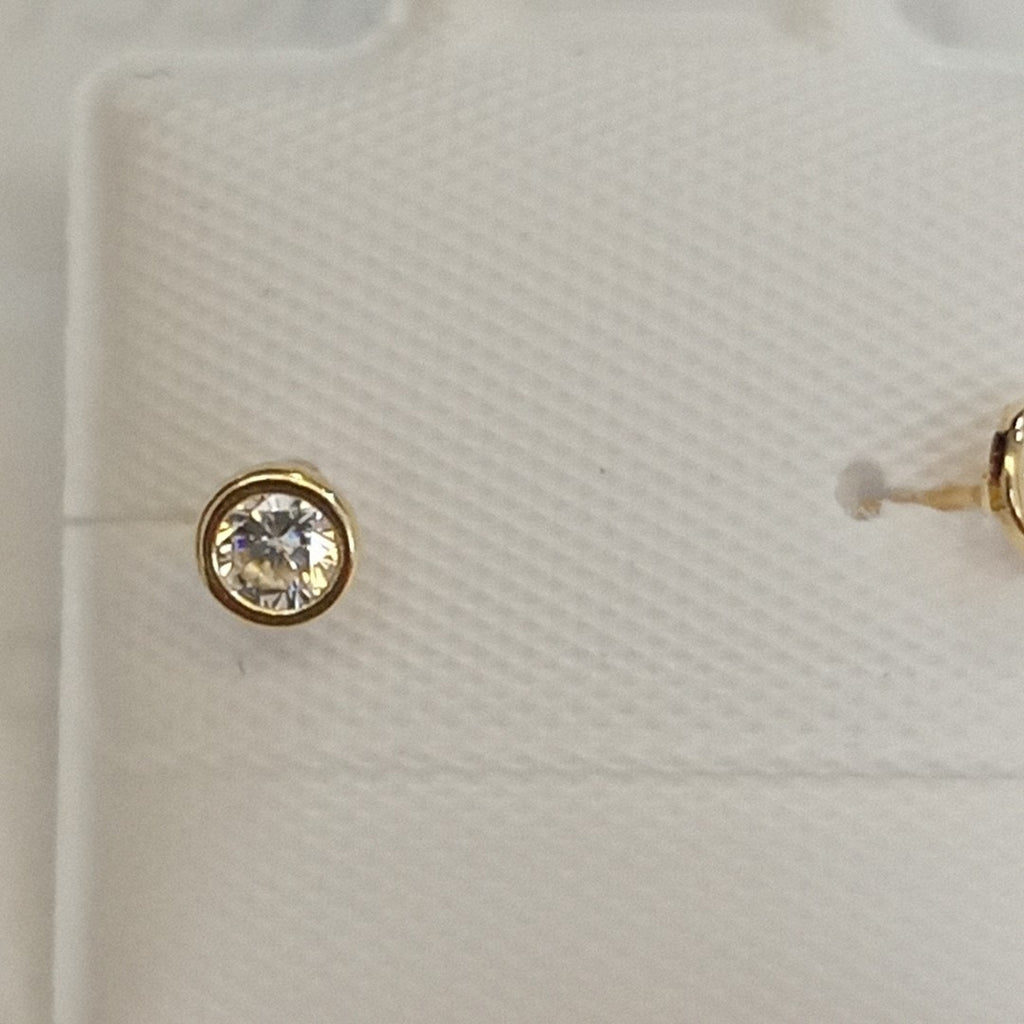 BROQUELES BROQUEL C CIRCONIA 14K 0.1501 GR (NUEVO)