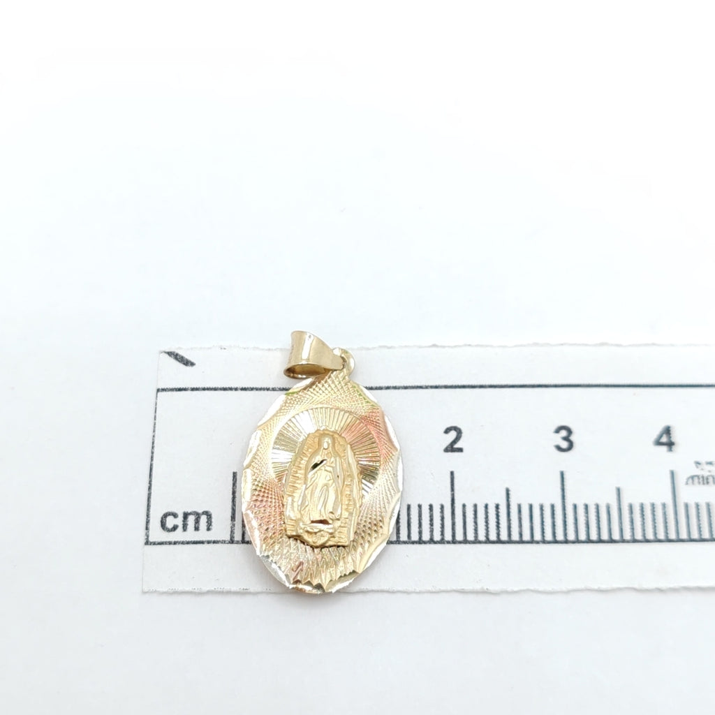 MEDALLA RELIGIOSA ORO 10 K 1.7 GRMS (SEMINUEVO)