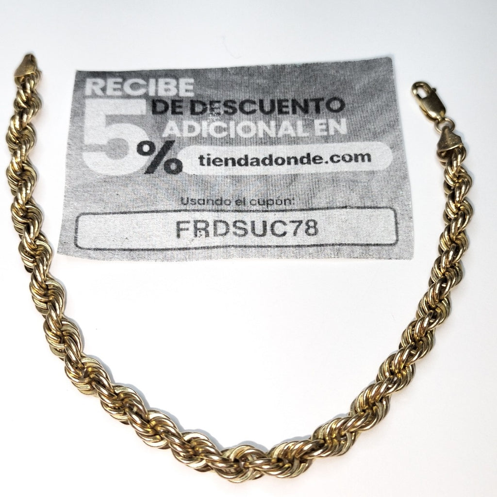 PULSERA ORO 10 K 6.2 GRMS (SEMINUEVO)
