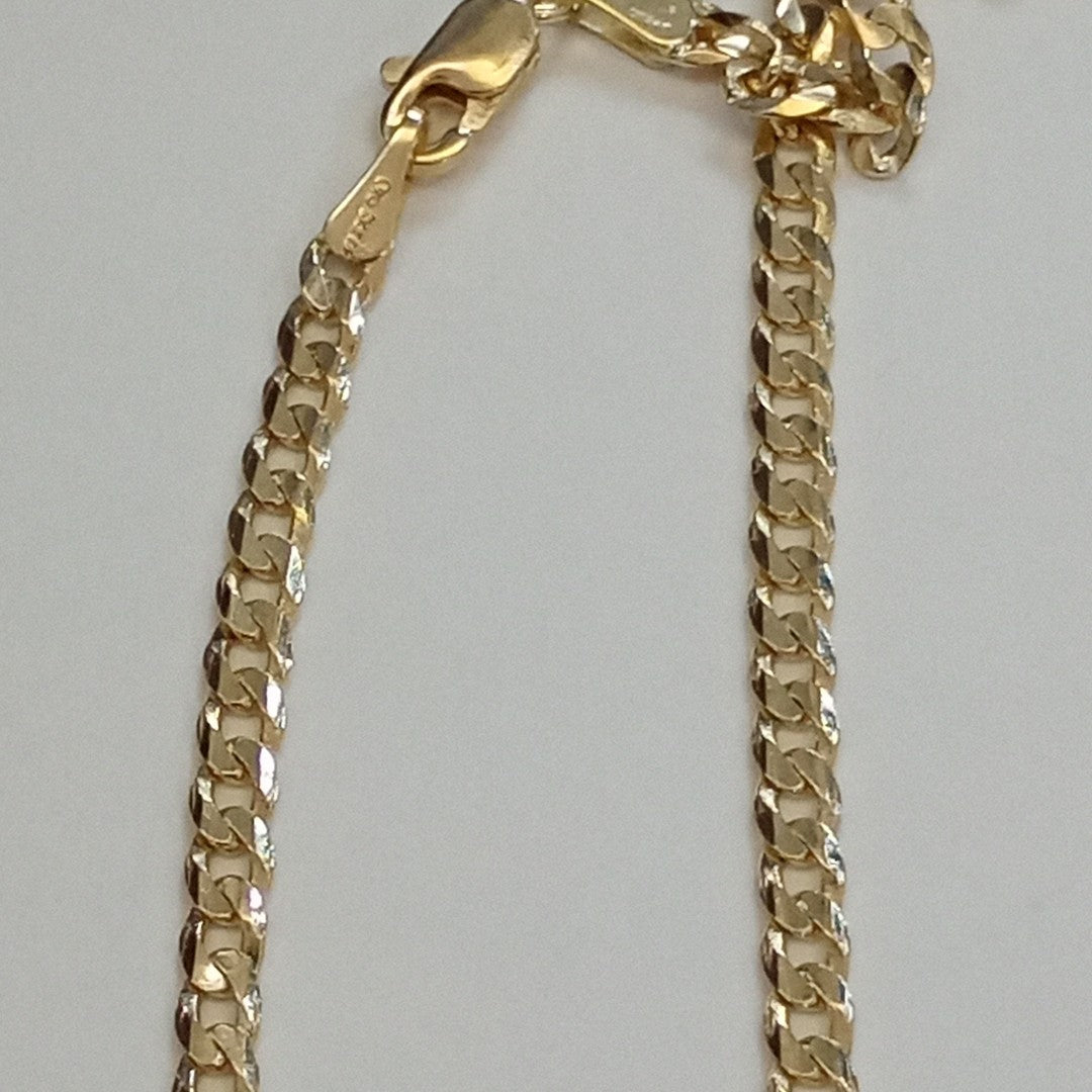 CADENA BARBADA 14K 60 CM 10 GR (NUEVO)