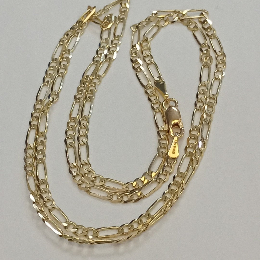 CADENA 3X1 14K 55 CM 5 GR (NUEVO)