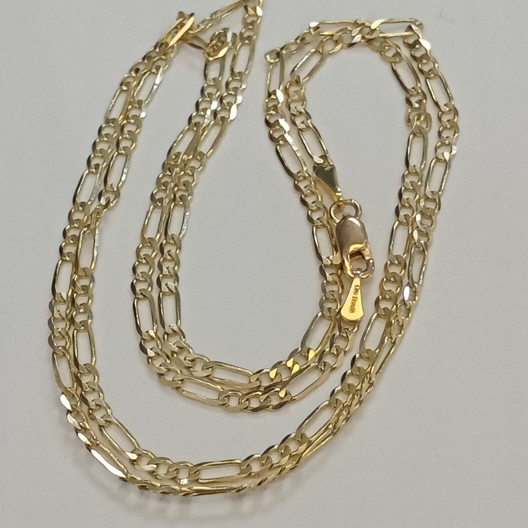 CADENA 3X1 14K 55 CM 5 GR (NUEVO)