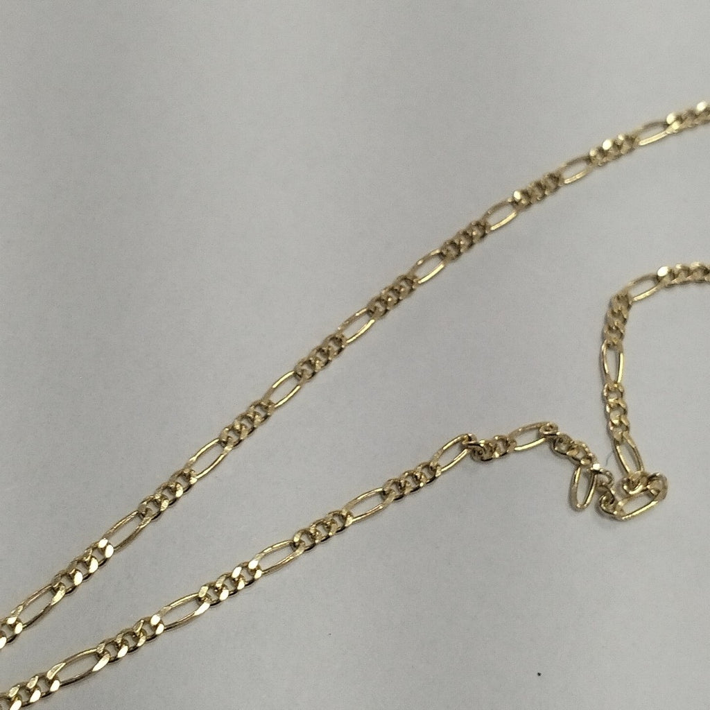 CADENAS TEJIDO 3X1 ORO 14K 55 CM 2.7 GR (NUEVO)