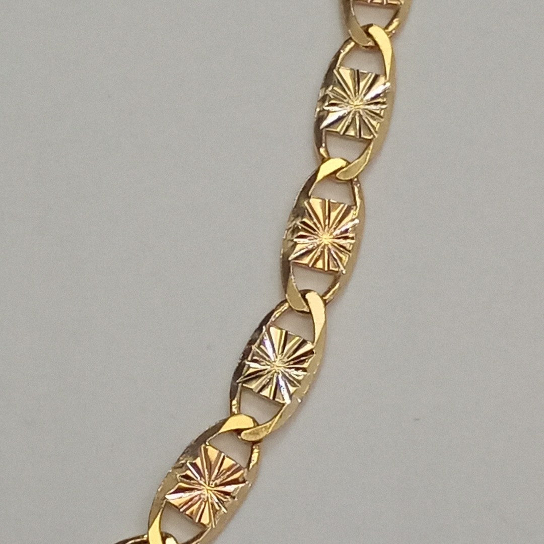 PULSERA GUCHI 14K 18 CM 3 GR (NUEVO)