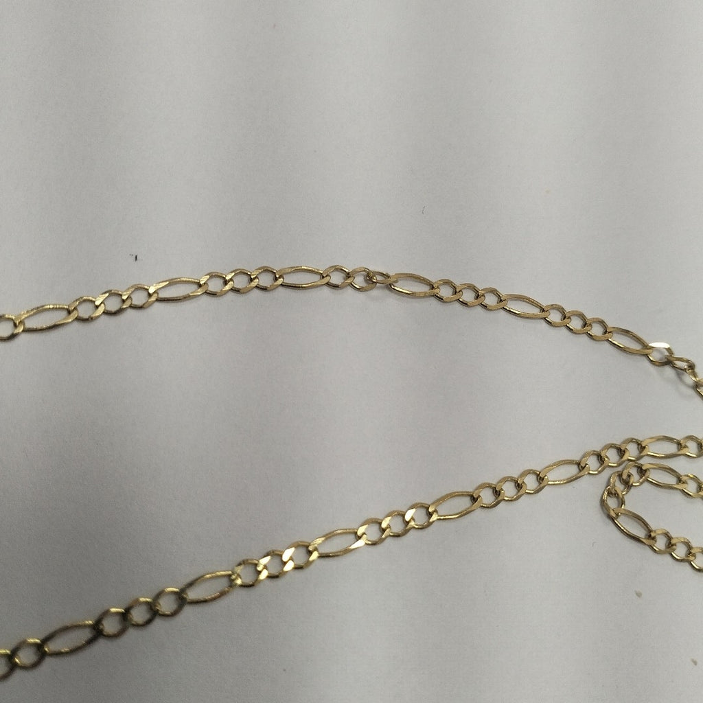 CADENAS TEJIDO 3X1 ORO 10K 60 CM 4.5 GR (NUEVO)