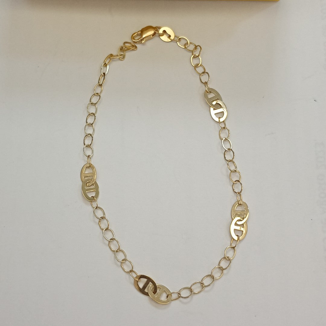 PULSERA ESPECIAL 14K 21 CM 1.8 GR (NUEVO)