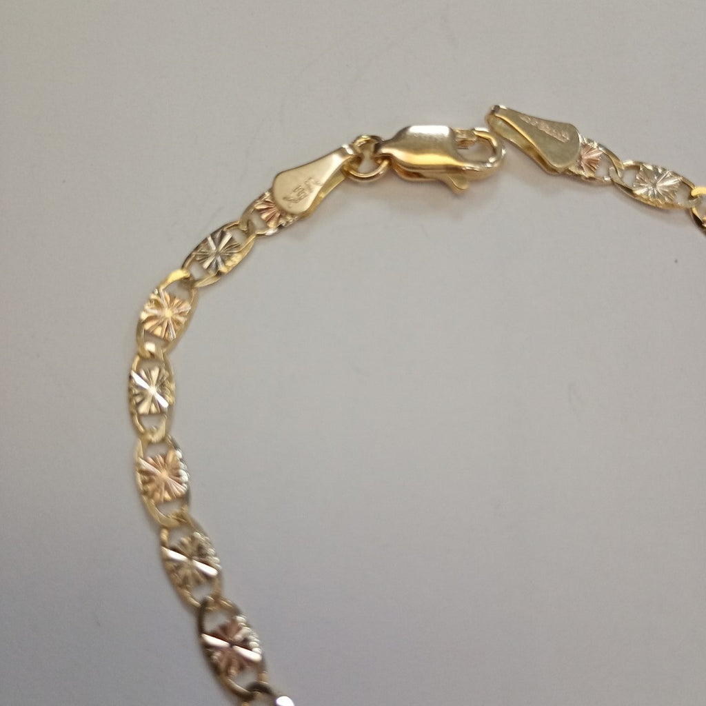 PULSERA GUCHI 14K 18 CM 2.8 GR (NUEVO)