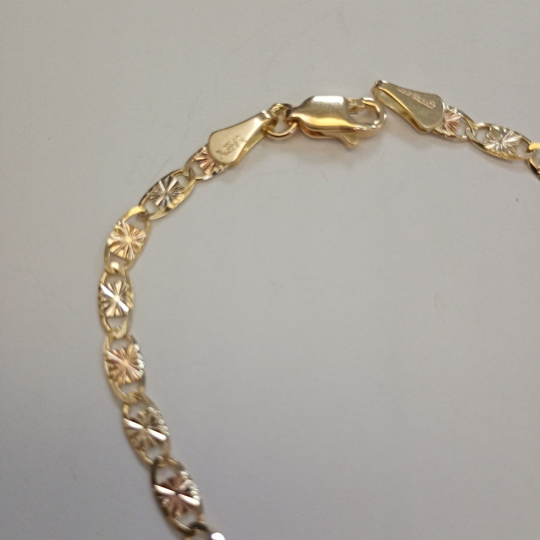 PULSERA GUCHI 14K 18 CM 2.8 GR (NUEVO)