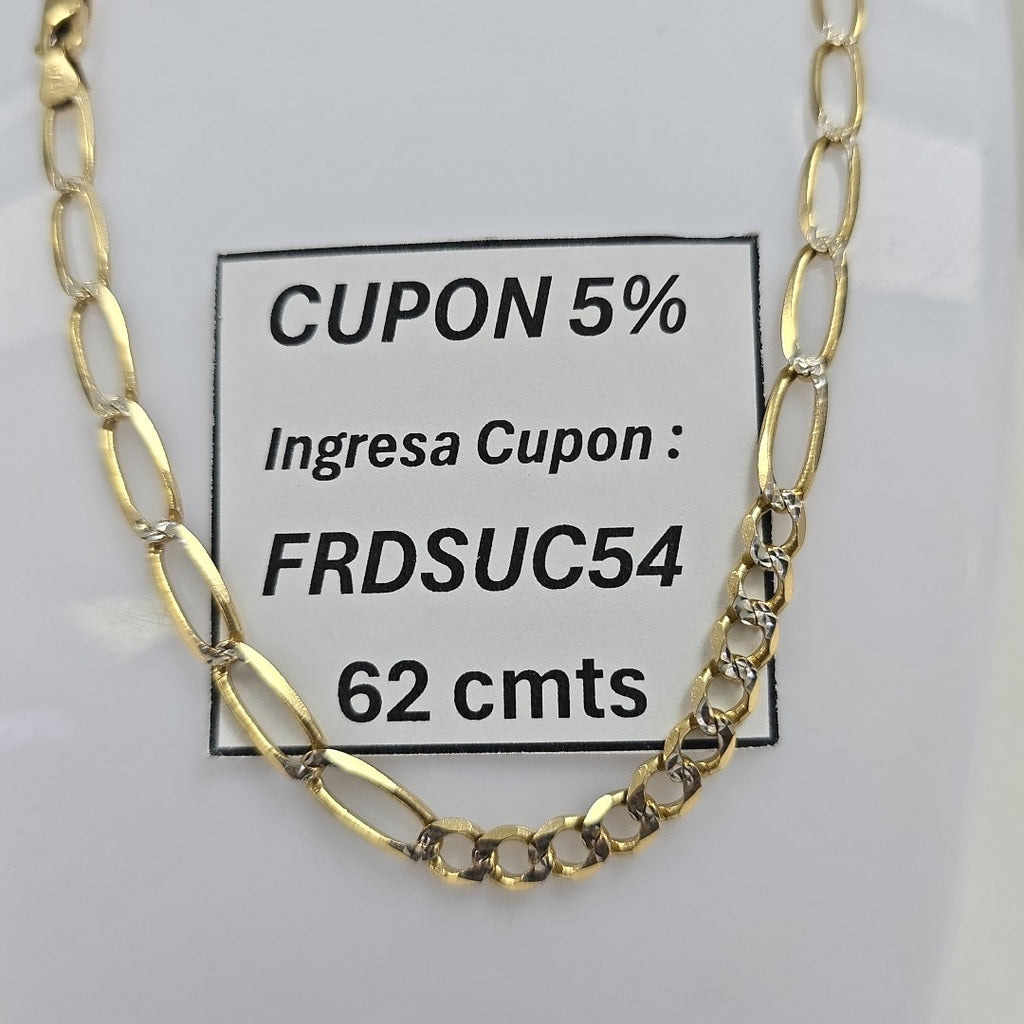 CADENA ORO 14 K 18.5 GRMS (SEMINUEVO)