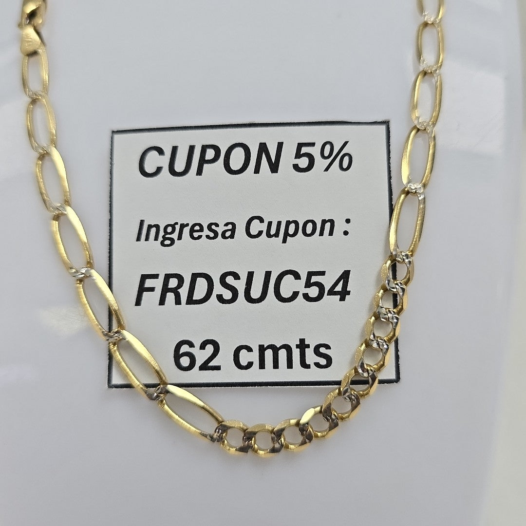 CADENA ORO 14 K 18.5 GRMS (SEMINUEVO)
