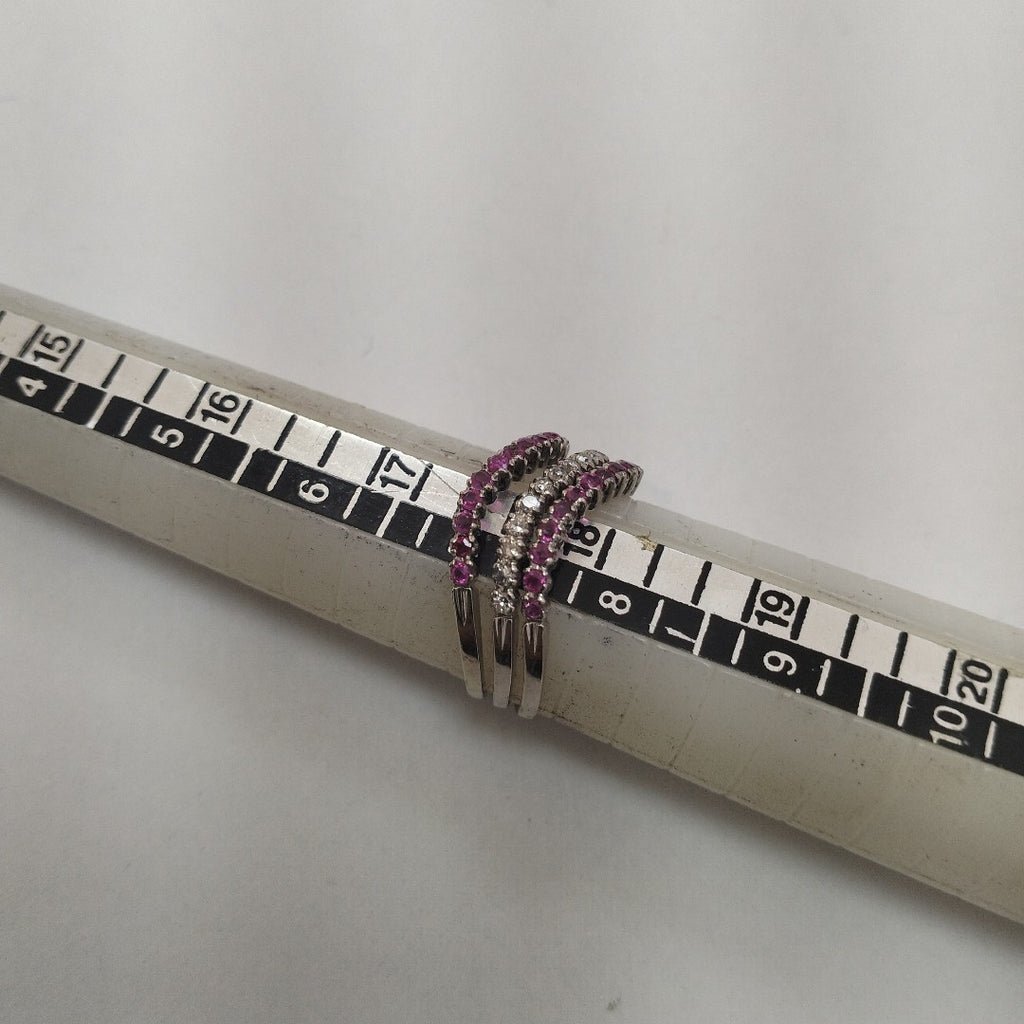 ANILLO ORO, ORO BLANCO 14 K 4.5 GRMS (SEMINUEVO)